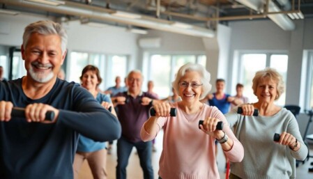 exercices mobilité senior gymnastique douce